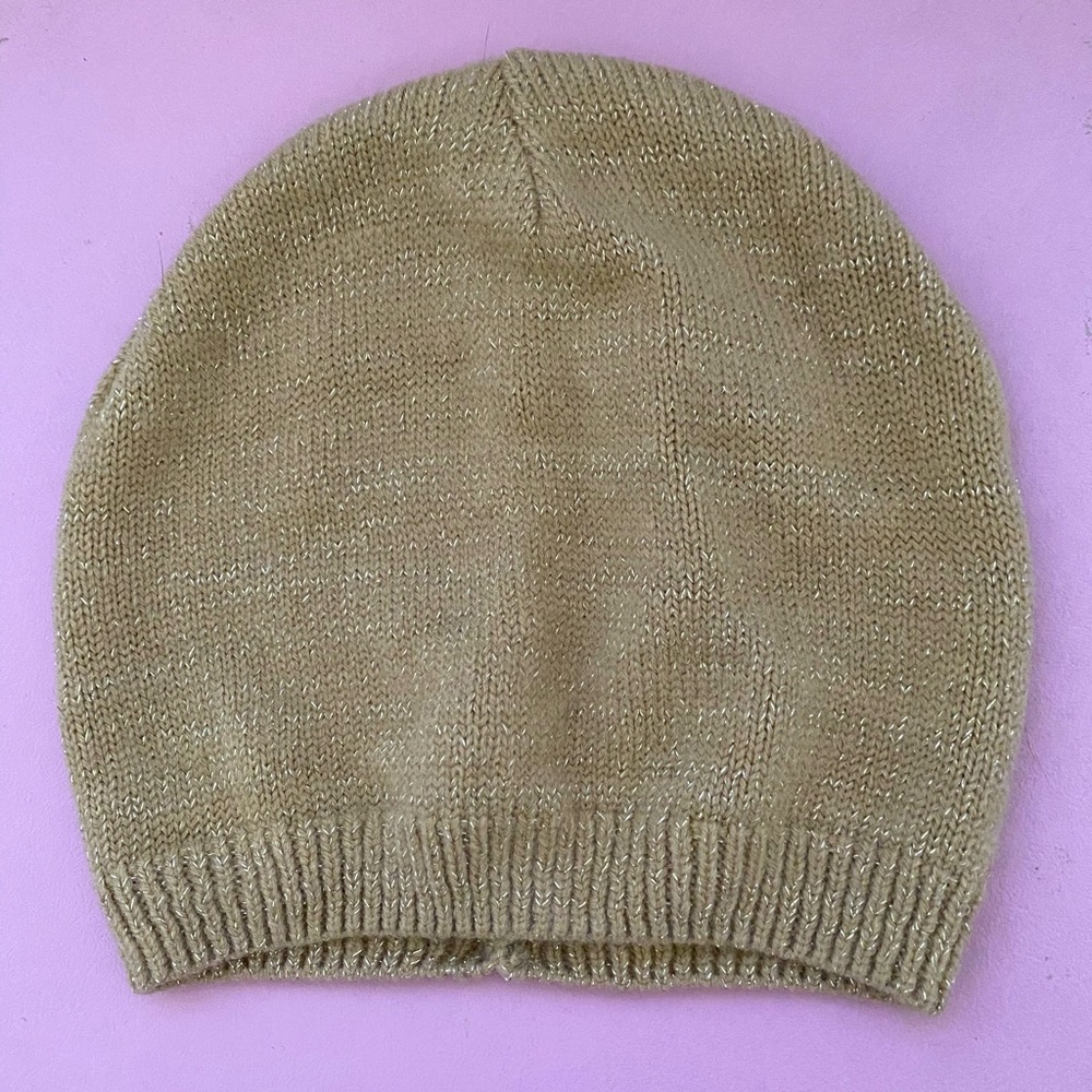 NWOT Covington Beanie with Gold Thread
